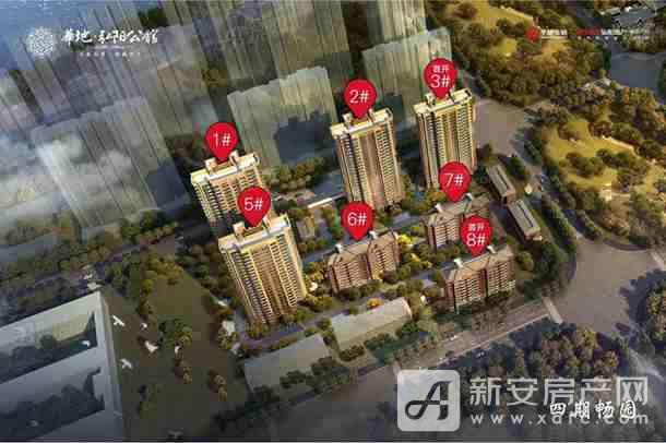 璀璨华城 璀璨华城预计5月二期加推,建筑面积约95㎡—139㎡,9层洋房