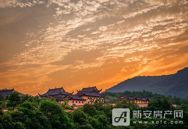敬亭山美景