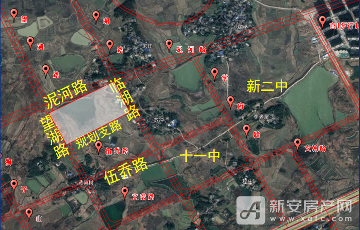 庐江庐城镇推2宗173.16亩居住地 6月18日拍卖