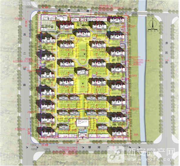 青山澜岛规划批后公示 拟建35栋住宅 4栋商业.