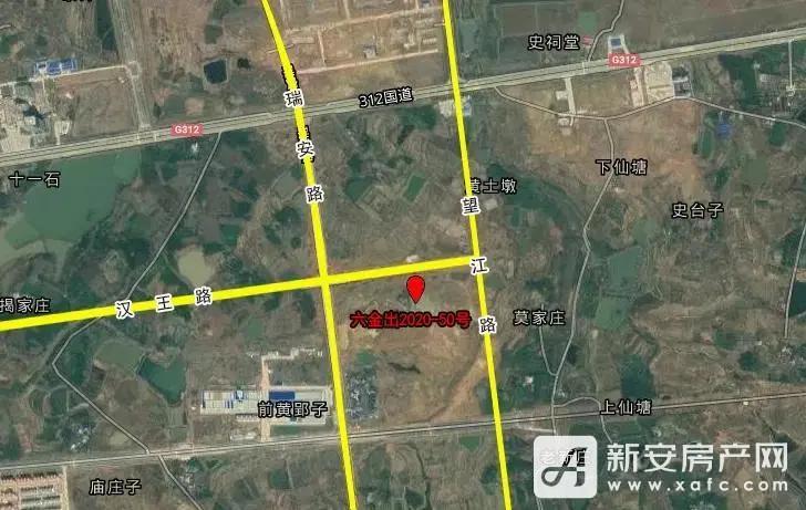 新安关注地块位置:三十铺镇汉王路以南,瑞安路以东 面积:151190(226.