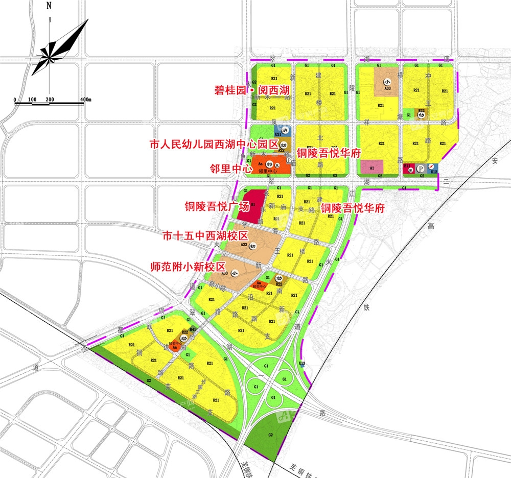 西湖板块多项目建设进度实景来了……内含三所学校相关信息
