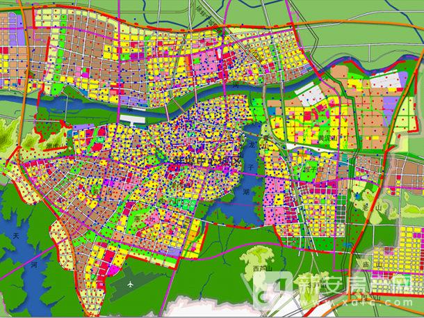 蚌埠市城区基站规划图