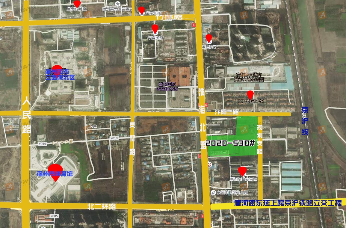宿州土拍|汴北推出1宗约76.5亩商住用地 12月份拍卖