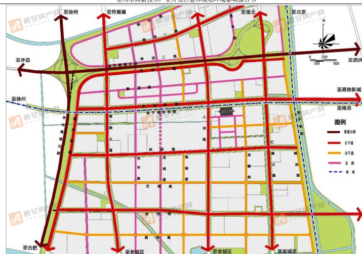 "四横五纵"主干路结构!一起来看看高新区综合交通规划