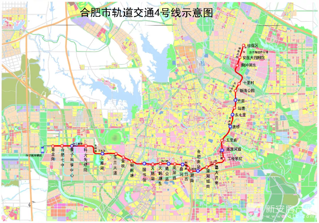 清单公布4号线计划今年开通合肥多条地铁线进展曝光