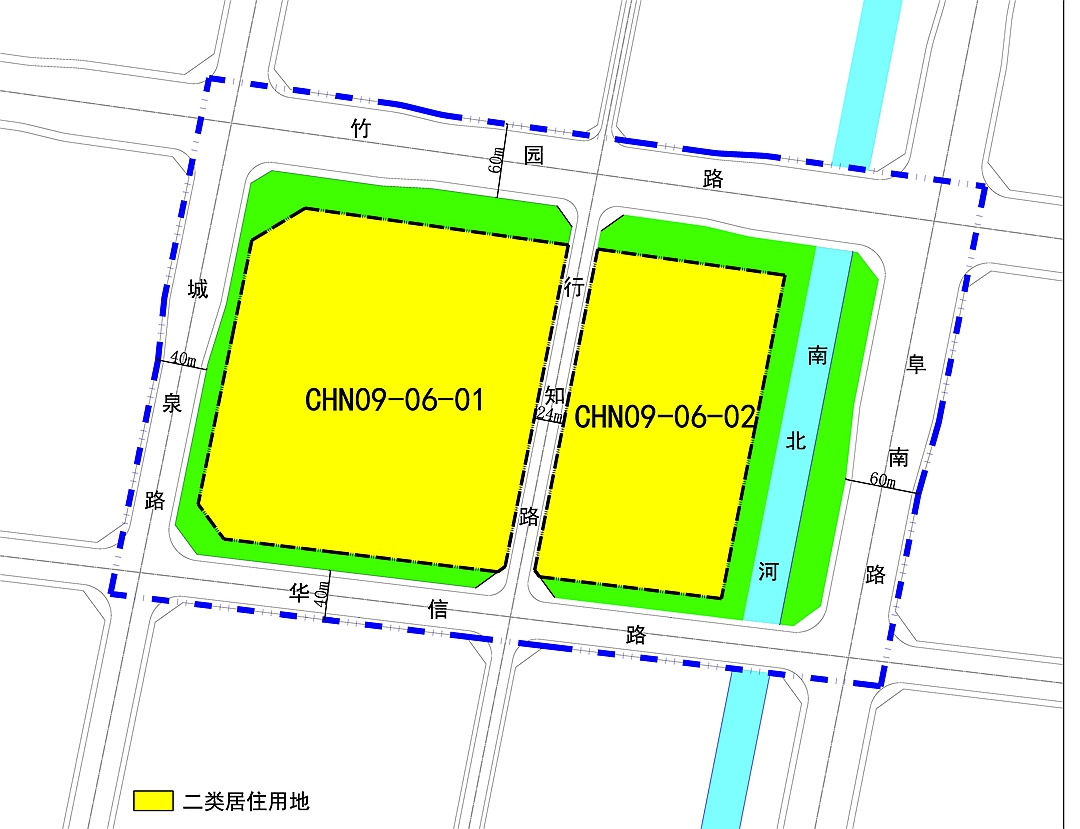 关于对阜阳市CHN09单元06街区控制性详细规划方案的公示 Model
