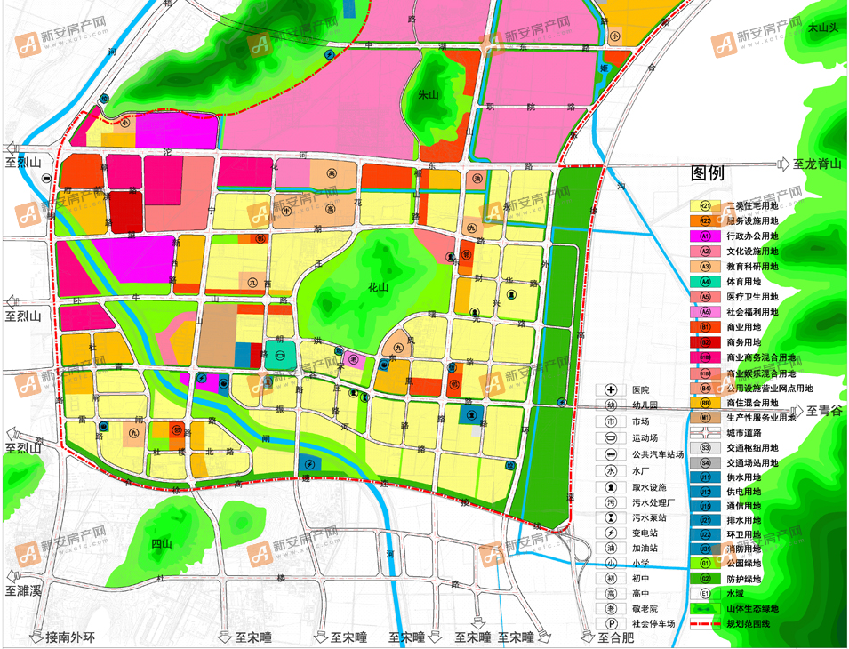 东部新城区域规划