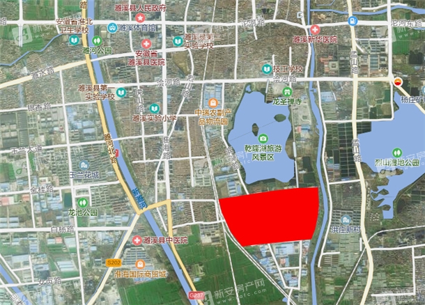 濉溪乾隆湖片区地块