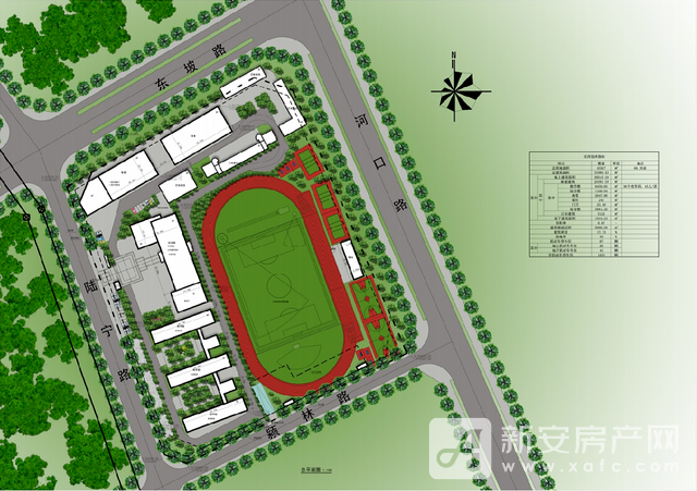 泉颍中学扩建为阜阳新九中