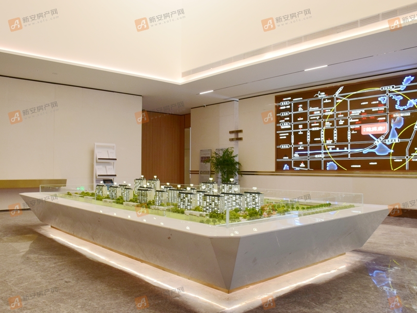 众安锦源府营销中心实景图