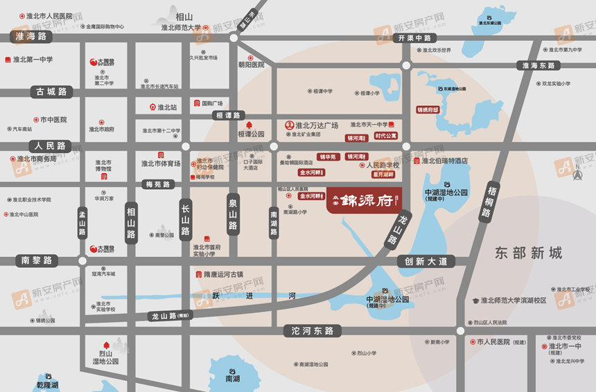 众安锦源府区位图