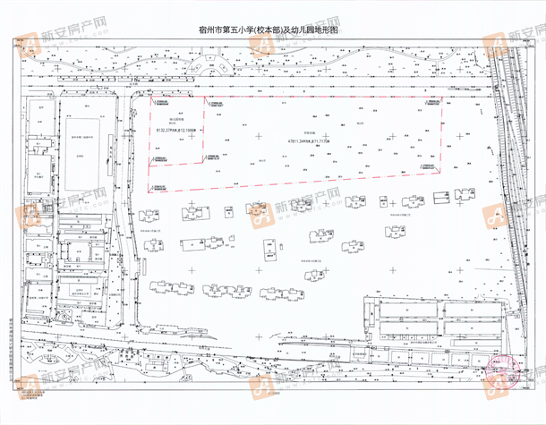 第五小学地形图