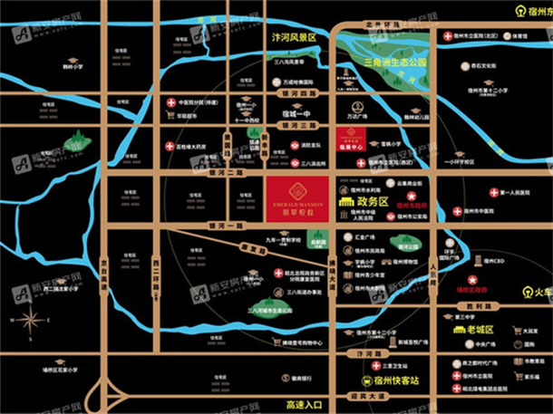 翡翠悦府区位图