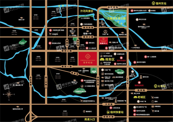 区位图