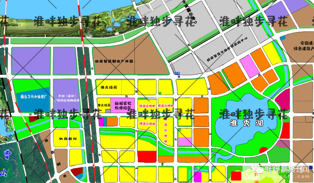 蚌埠临港产业园规划图图片